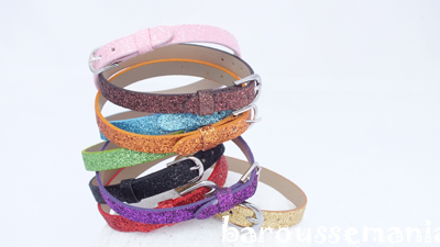 Bracelet ceinture  paillette couleurs aux choix