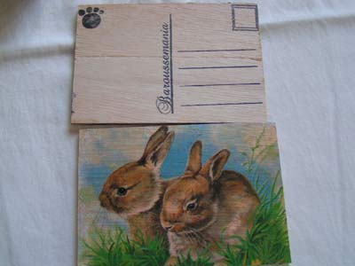 Carte postale lapinou vallÃ©e d'oeuil CP68