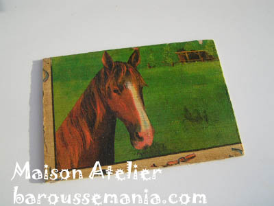 Carte postale cheval CP83