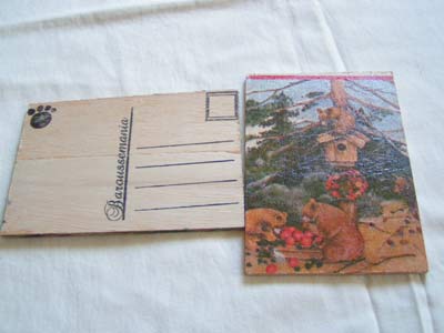 Carte postale ours vallÃ©e D'oueil CP60