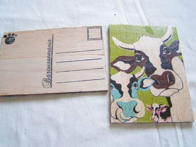 Carte postale drolle vache CP65