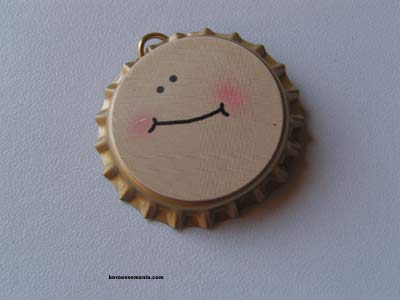 Pendentif Bijou capsule sourire CAP13